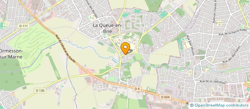 localisation de l'entreprise MONSIEUR JULIEN CAPUSANO  LA QUEUE-EN-BRIE