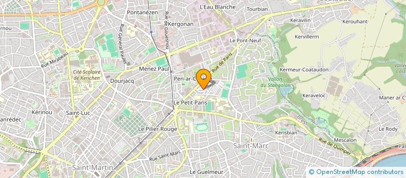 localisation de l'entreprise MONSIEUR JULIEN CARBON à BREST