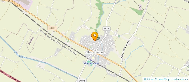 localisation de l'entreprise MONSIEUR JULIEN CARBONNE  VILLENOUVELLE