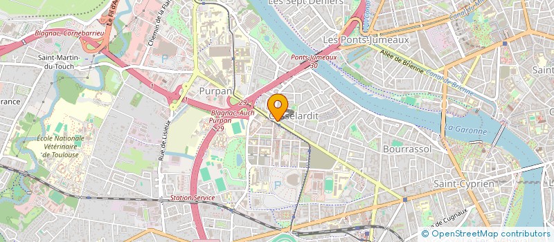 localisation de l'entreprise MONSIEUR JULIEN CARBOU à TOULOUSE