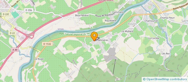 localisation de l'entreprise MONSIEUR JULIEN CARCHANO  ROVON