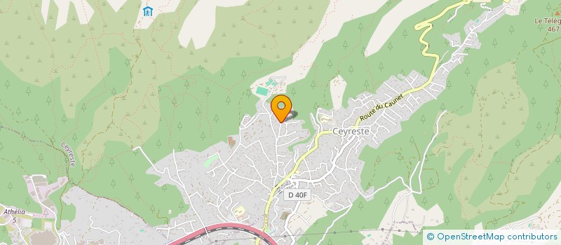 localisation de l'entreprise MONSIEUR JULIEN CARDON  LE VERSOUD