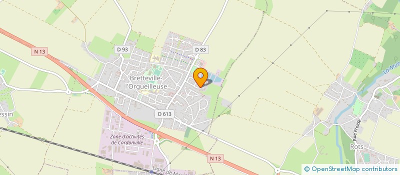 localisation de l'entreprise MONSIEUR JULIEN CARLIER  THUE ET MUE