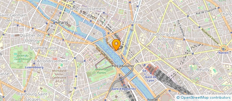 localisation de l'entreprise MONSIEUR JULIEN CARON  PARIS