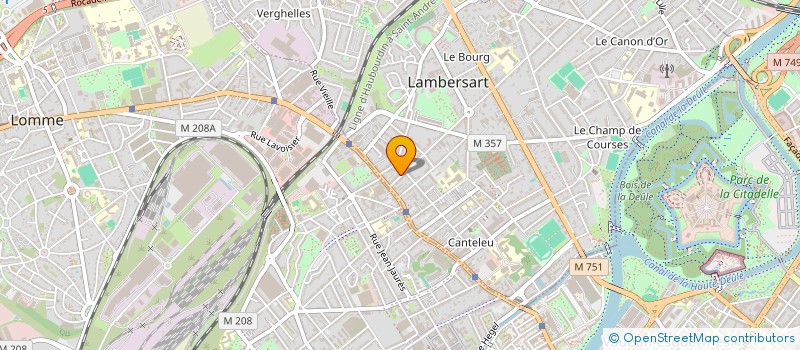 localisation de l'entreprise MONSIEUR JULIEN CARRE à LAMBERSART