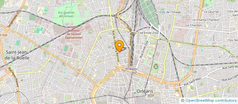 localisation de l'entreprise MONSIEUR JULIEN CARRIERE à ORLEANS