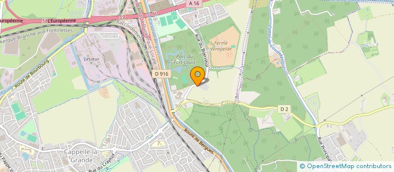 localisation de l'entreprise MONSIEUR JULIEN CARRU  COUDEKERQUE-BRANCHE