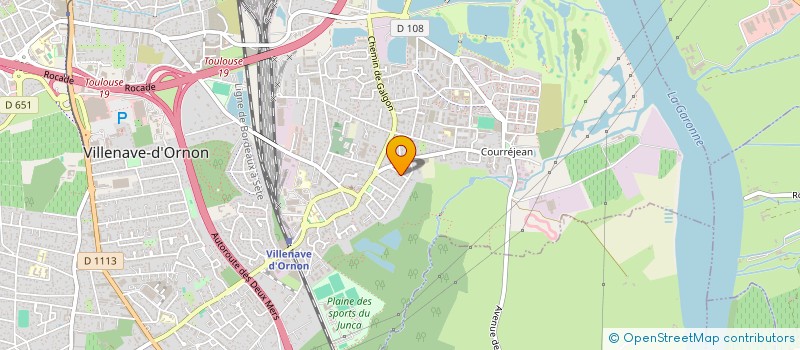 localisation de l'entreprise MONSIEUR JULIEN CASENAVE  VILLENAVE-D'ORNON