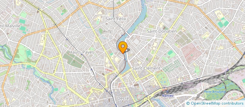 localisation de l'entreprise MONSIEUR JULIEN CASSE  NANTES