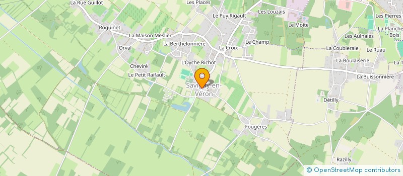 localisation de l'entreprise MONSIEUR JULIEN CASTELLARIN  SAVIGNY-EN-VERON