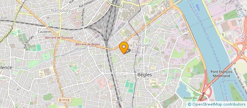 localisation de l'entreprise MONSIEUR JULIEN CASTET à BEGLES