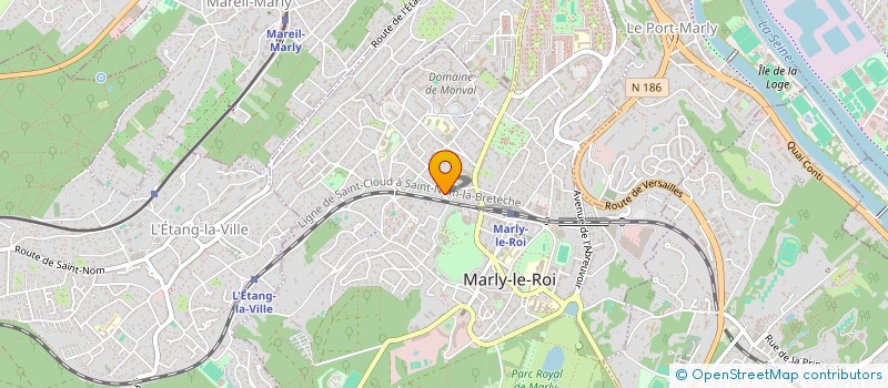 localisation de l'entreprise MONSIEUR JULIEN CAUTRU  MARLY-LE-ROI