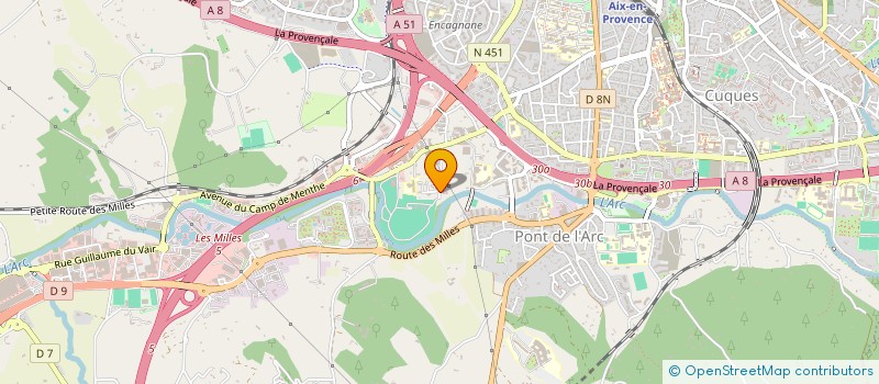 localisation de l'entreprise MONSIEUR JULIEN CAVAILLES  AIX-EN-PROVENCE