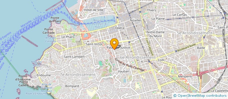 localisation de l'entreprise MONSIEUR JULIEN CAZERES  MARSEILLE