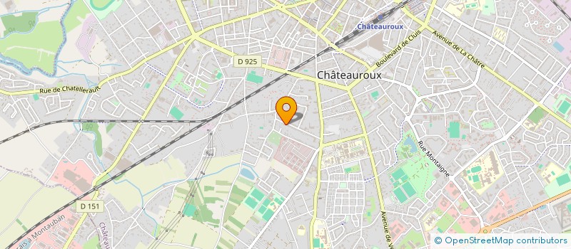 localisation de l'entreprise MONSIEUR JULIEN CELOR à CHATEAUROUX