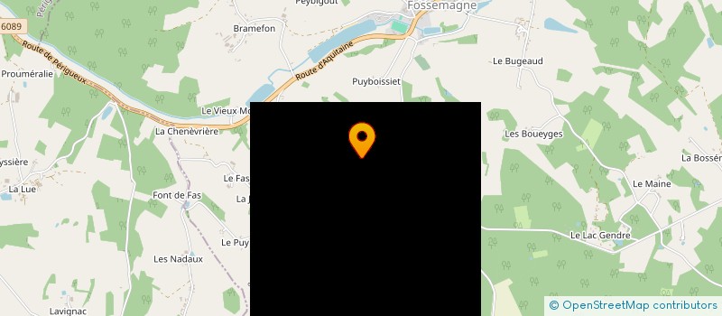 localisation de l'entreprise MONSIEUR JULIEN CESBRON à FOSSEMAGNE