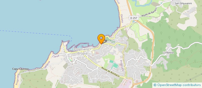 localisation de l'entreprise MONSIEUR JULIEN CESSAC  PROPRIANO