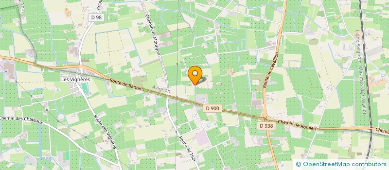 localisation de l'entreprise MONSIEUR JULIEN CHABAS  L'ISLE-SUR-LA-SORGUE