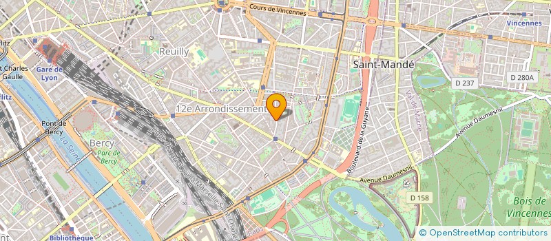 localisation de l'entreprise MONSIEUR JULIEN CHABOUREAU  PARIS