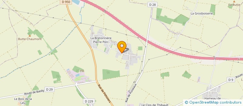 localisation de l'entreprise MONSIEUR JULIEN CHAILLOU  BEAUNE-LA-ROLANDE