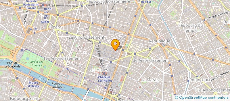 localisation de l'entreprise MONSIEUR JULIEN CHALLET  PARIS