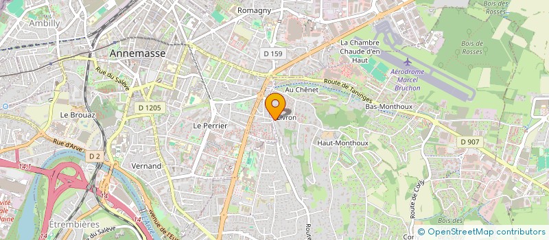 localisation de l'entreprise MONSIEUR JULIEN CHAMBOLLE  VETRAZ-MONTHOUX