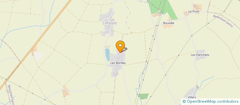 localisation de l'entreprise MONSIEUR JULIEN CHAMPCENEST  BEAUTHEIL-SAINTS