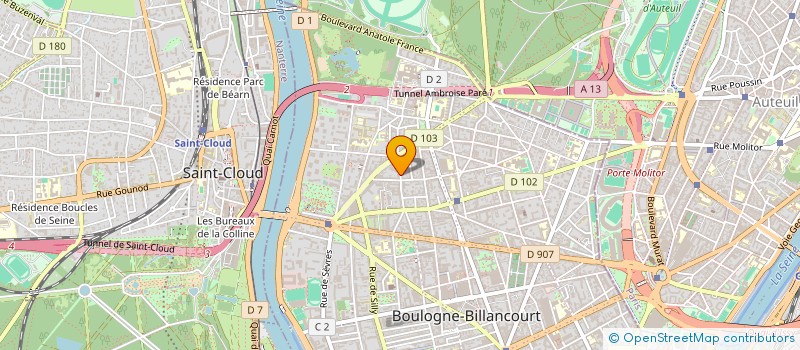 localisation de l'entreprise MONSIEUR JULIEN CHAMPOLION à BOULOGNE-BILLANCOURT