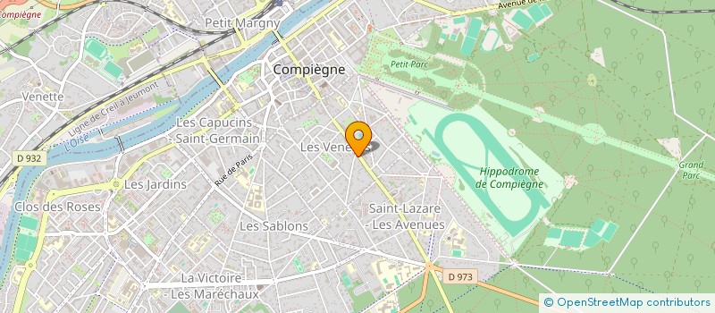 localisation de l'entreprise MONSIEUR JULIEN CHANCERELLE  COMPIEGNE