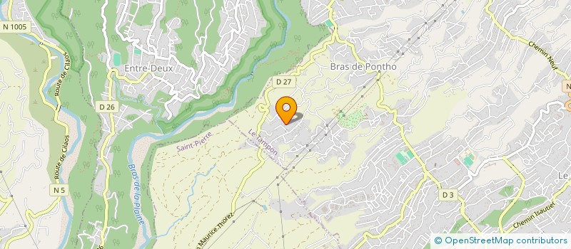 localisation de l'entreprise MONSIEUR JULIEN CHANE-CHEUNG-HIN  LE TAMPON