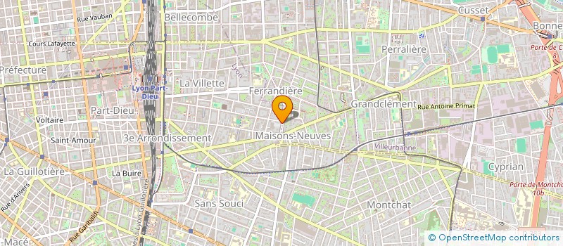 localisation de l'entreprise MONSIEUR JULIEN CHANEL  LYON