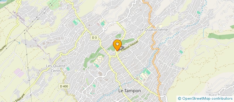 localisation de l'entreprise MONSIEUR JULIEN CHANTELOUBE  LE TAMPON