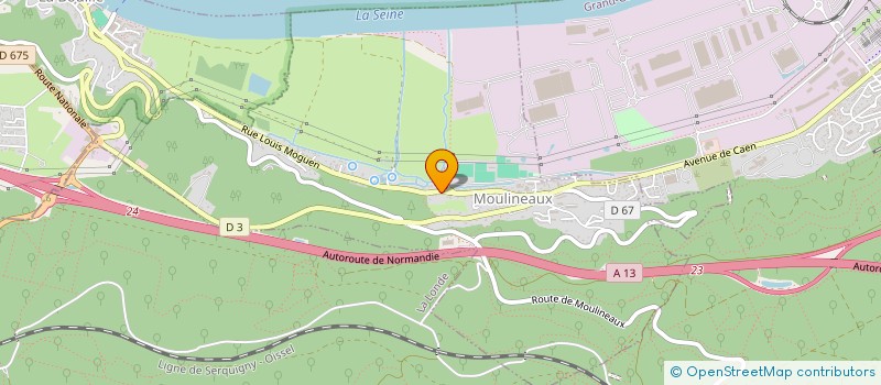 localisation de l'entreprise MONSIEUR JULIEN CHANU  MOULINEAUX