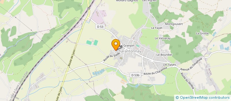 localisation de l'entreprise MONSIEUR JULIEN CHAPELLE  CHARANTONNAY