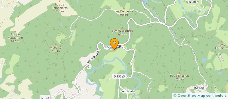 localisation de l'entreprise MONSIEUR JULIEN CHAPON  CHAMBERET