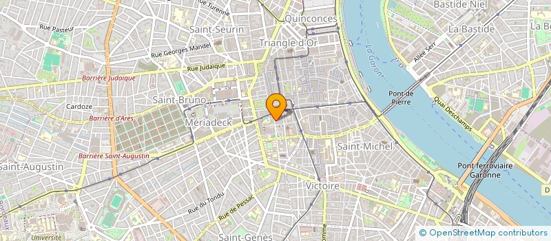 localisation de l'entreprise MONSIEUR JULIEN CHAPPERT  BORDEAUX