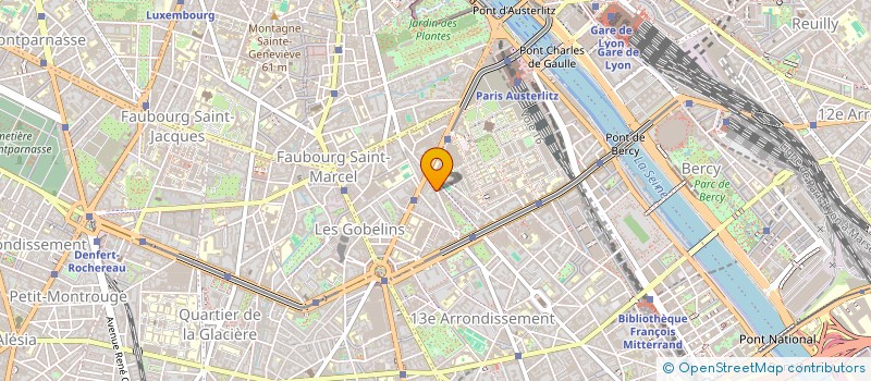 localisation de l'entreprise MONSIEUR JULIEN CHARPENTIER  PARIS