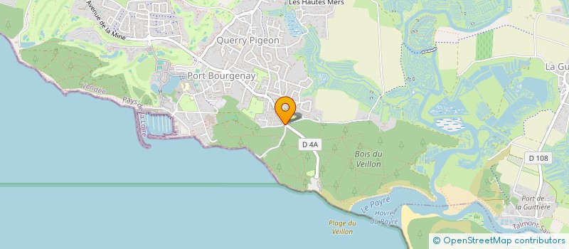 localisation de l'entreprise MONSIEUR JULIEN CHARRIER  TALMONT-SAINT-HILAIRE