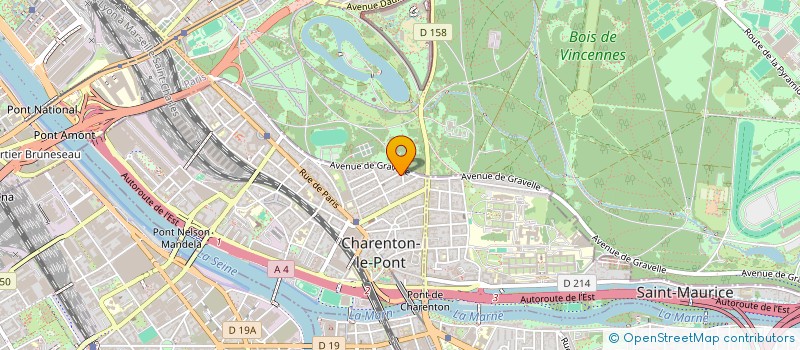 localisation de l'entreprise MONSIEUR JULIEN CHASSEREAU à CHARENTON-LE-PONT