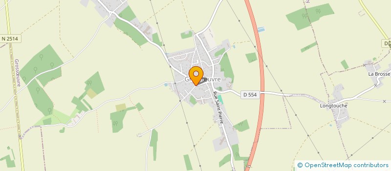 localisation de l'entreprise MONSIEUR JULIEN CHASSEVANT  GROSSUVRE