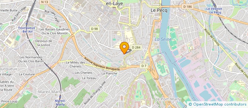 localisation de l'entreprise MONSIEUR JULIEN CHATARD  SAINT-GERMAIN-EN-LAYE