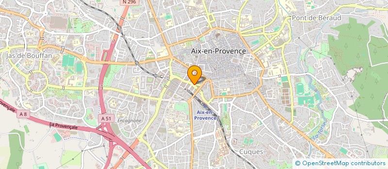 localisation de l'entreprise MONSIEUR JULIEN CHAUSSON à AIX-EN-PROVENCE