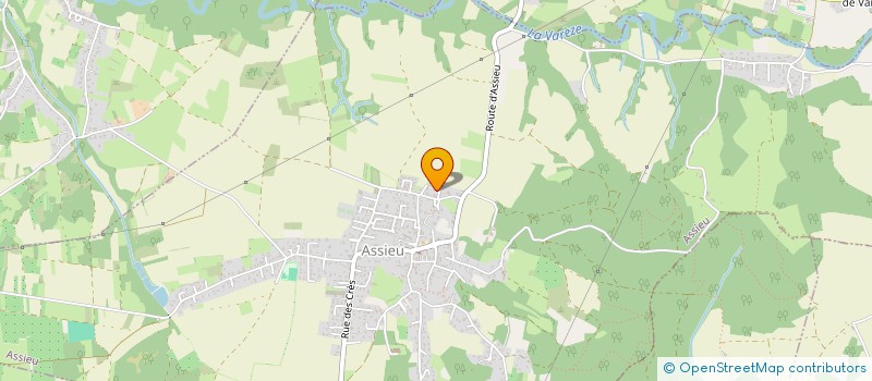 localisation de l'entreprise MONSIEUR JULIEN CHAUTANT  ASSIEU