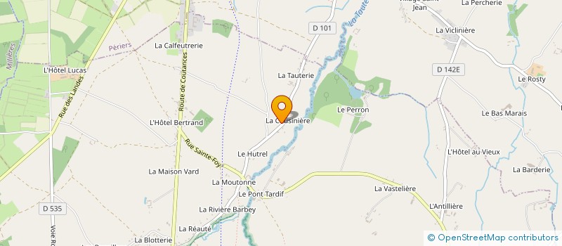 localisation de l'entreprise MONSIEUR JULIEN CHAUVEAU à SAINT-SAUVEUR-VILLAGES