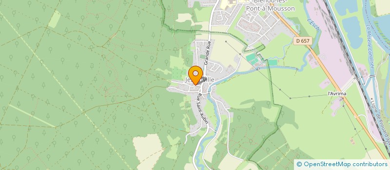 localisation de l'entreprise MONSIEUR JULIEN CHAUVET  NORROY-LES-PONT-A-MOUSSON