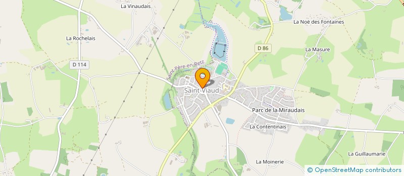 localisation de l'entreprise MONSIEUR JULIEN CHAUVIN à SAINT-VIAUD