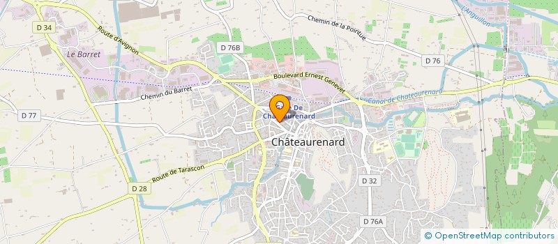 localisation de l'entreprise MONSIEUR JULIEN CHAZE  CHATEAURENARD