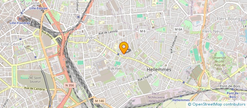 localisation de l'entreprise MONSIEUR JULIEN CHENET à LILLE