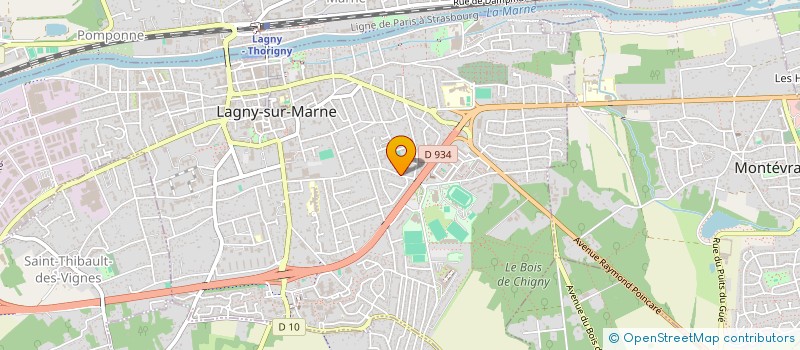 localisation de l'entreprise MONSIEUR JULIEN CHESNAIS à LAGNY-SUR-MARNE