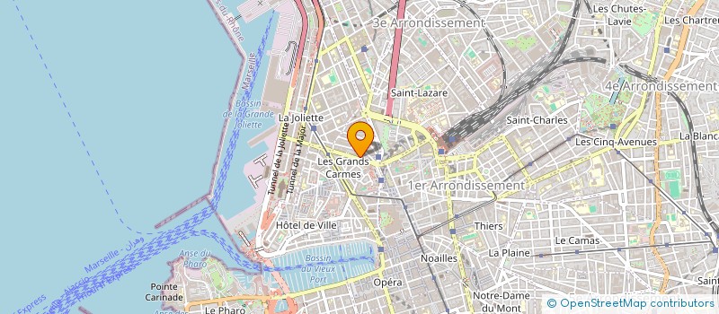 localisation de l'entreprise MONSIEUR JULIEN CHESNEL à MARSEILLE
